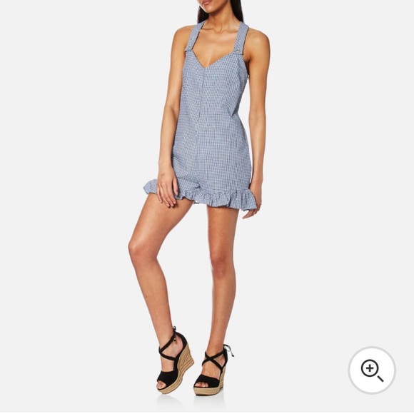 Minkpink Wanderer Gingham Playsuit/Romper - Picture 3 of 8